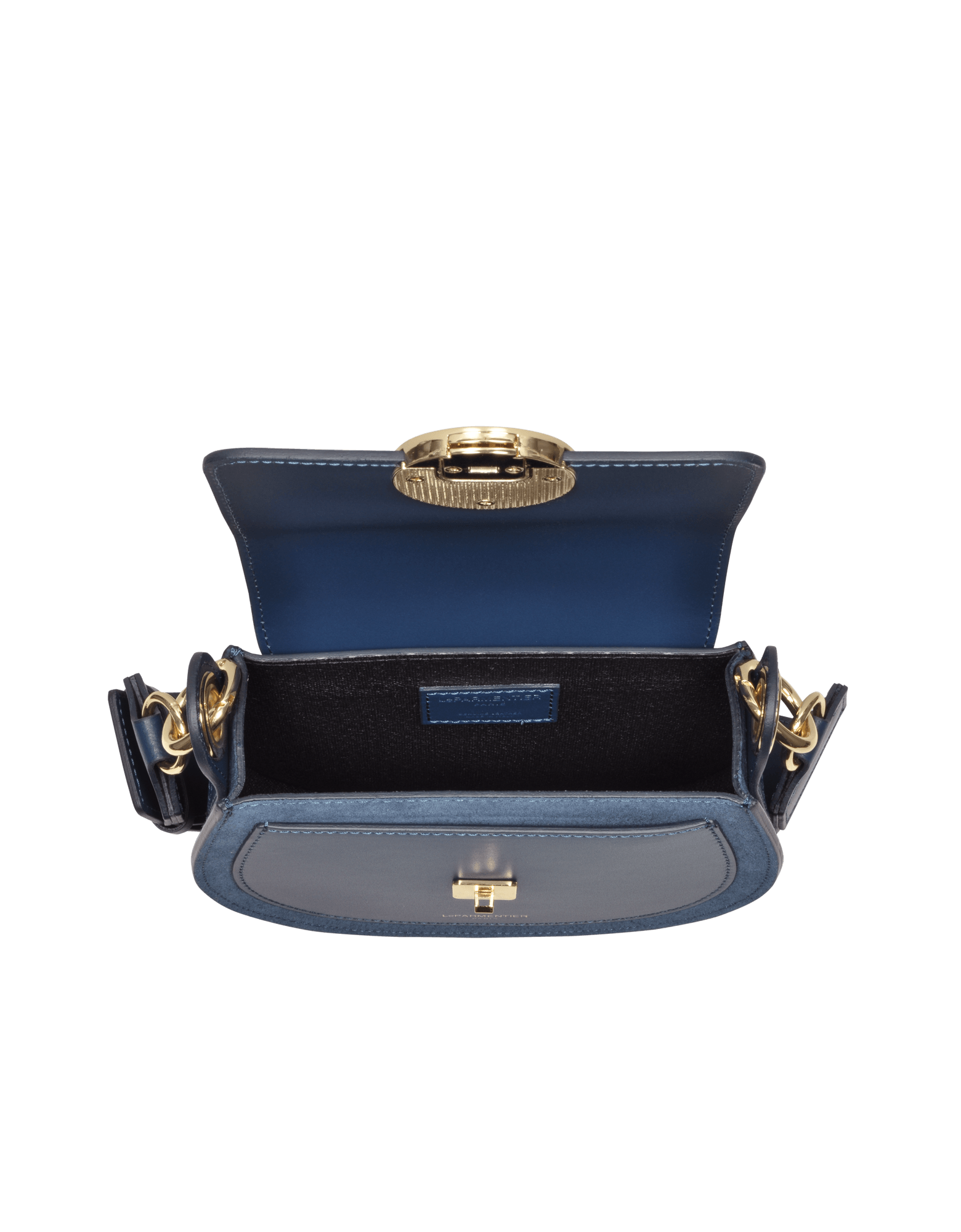 Yucca Suede and Leather Shoulder Bag