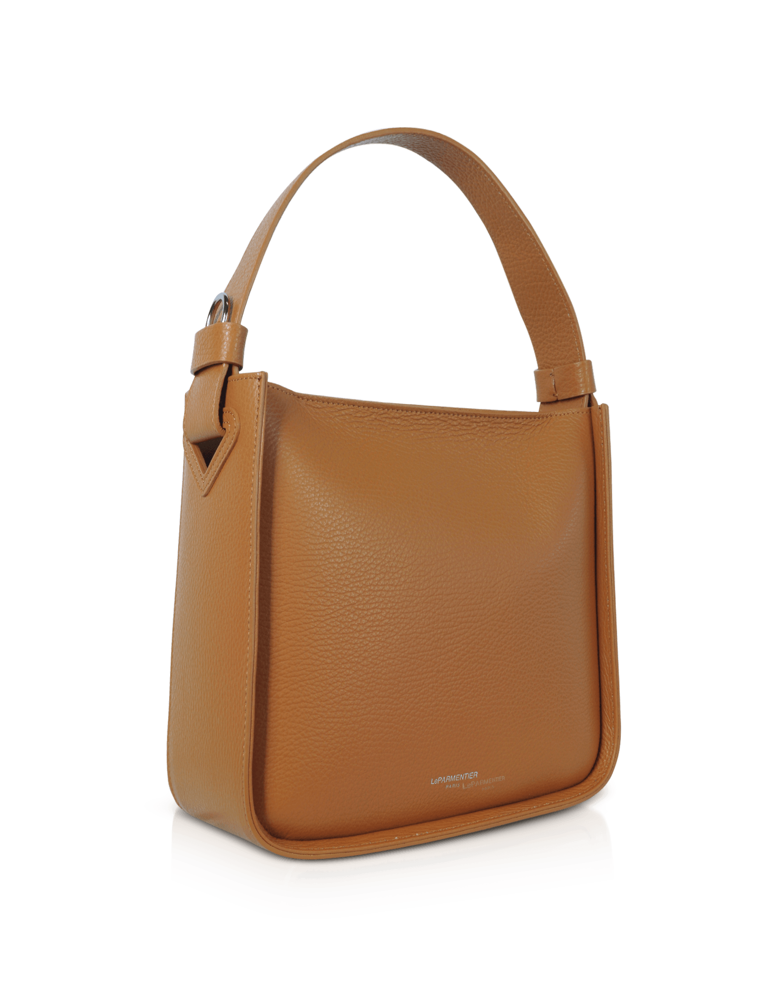 Duplo Medium Hammered Leather Top Handle bag