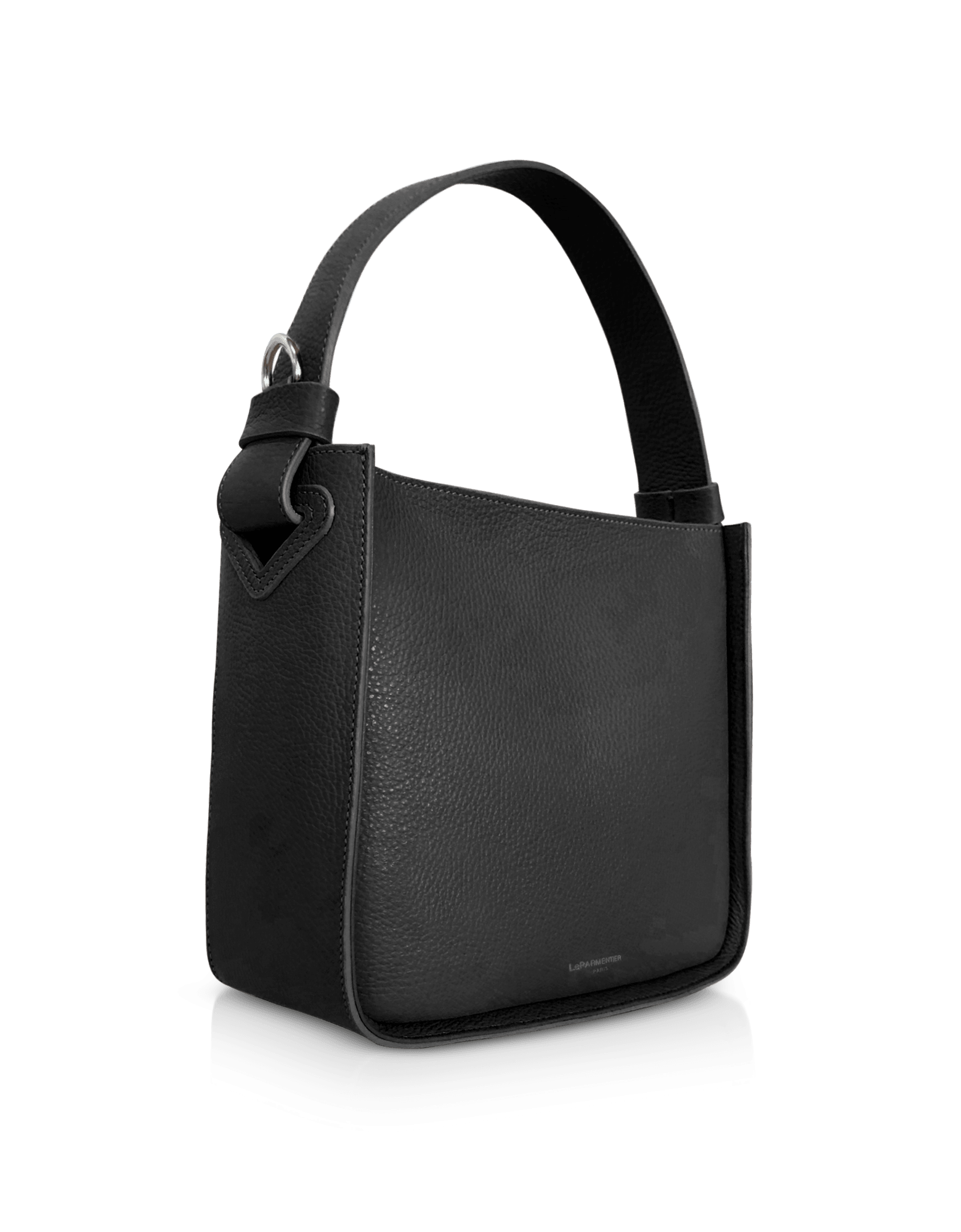 Duplo Medium Hammered Leather Top Handle bag