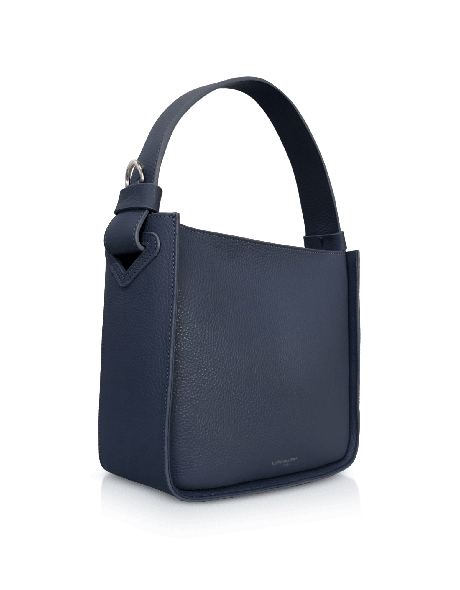 Duplo Medium Hammered Leather Top Handle bag