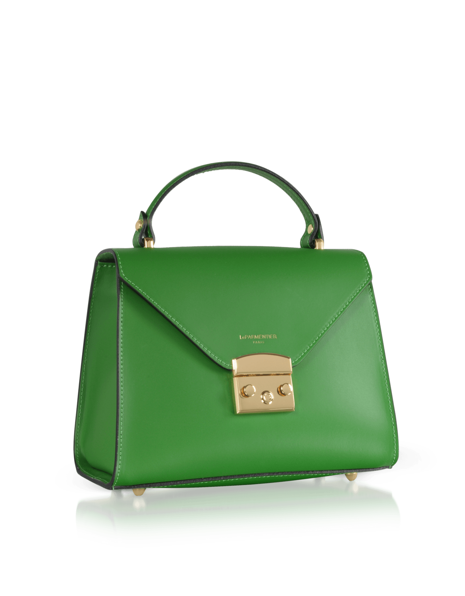 Peggy Leather Top Handle Satchel Bag