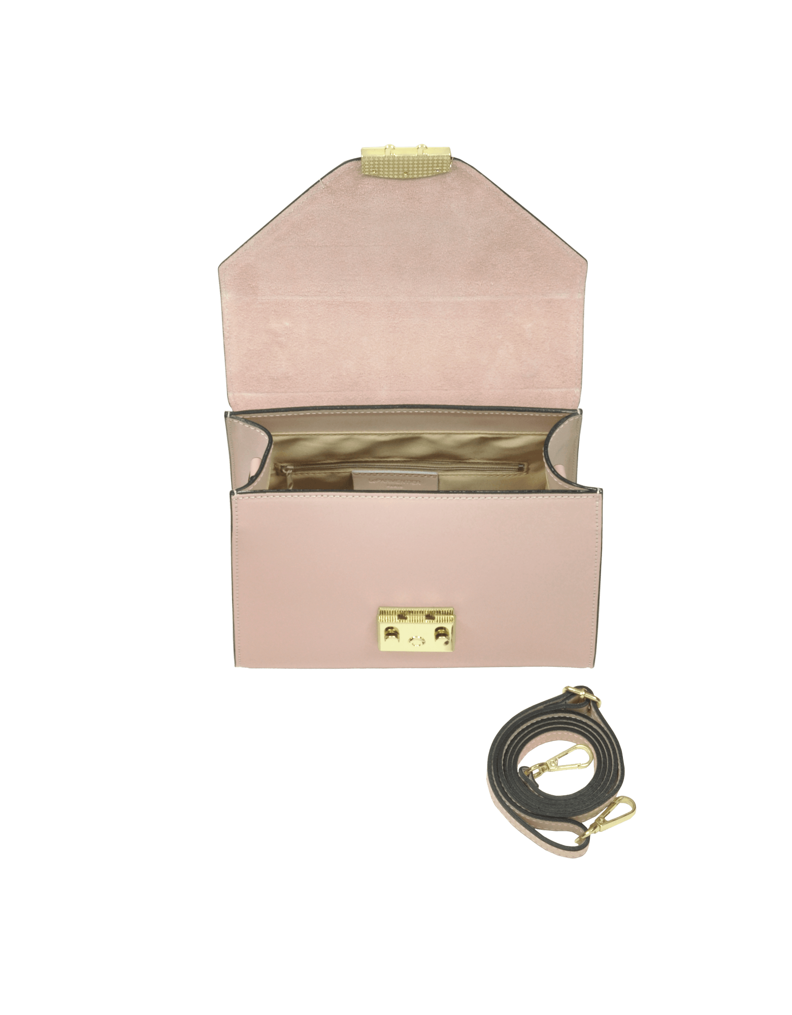 Peggy Leather Top Handle Satchel Bag