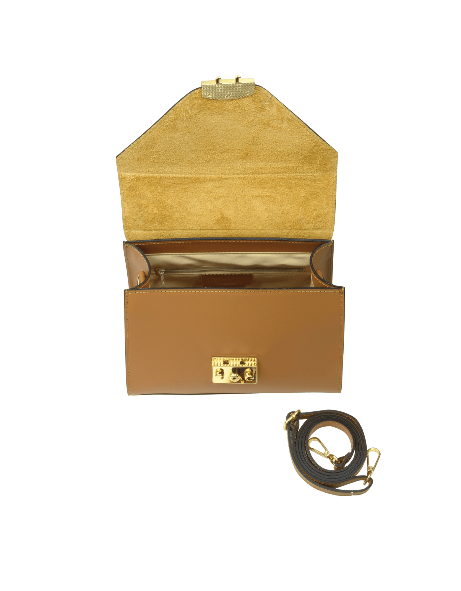 Peggy Leather Top Handle Satchel Bag