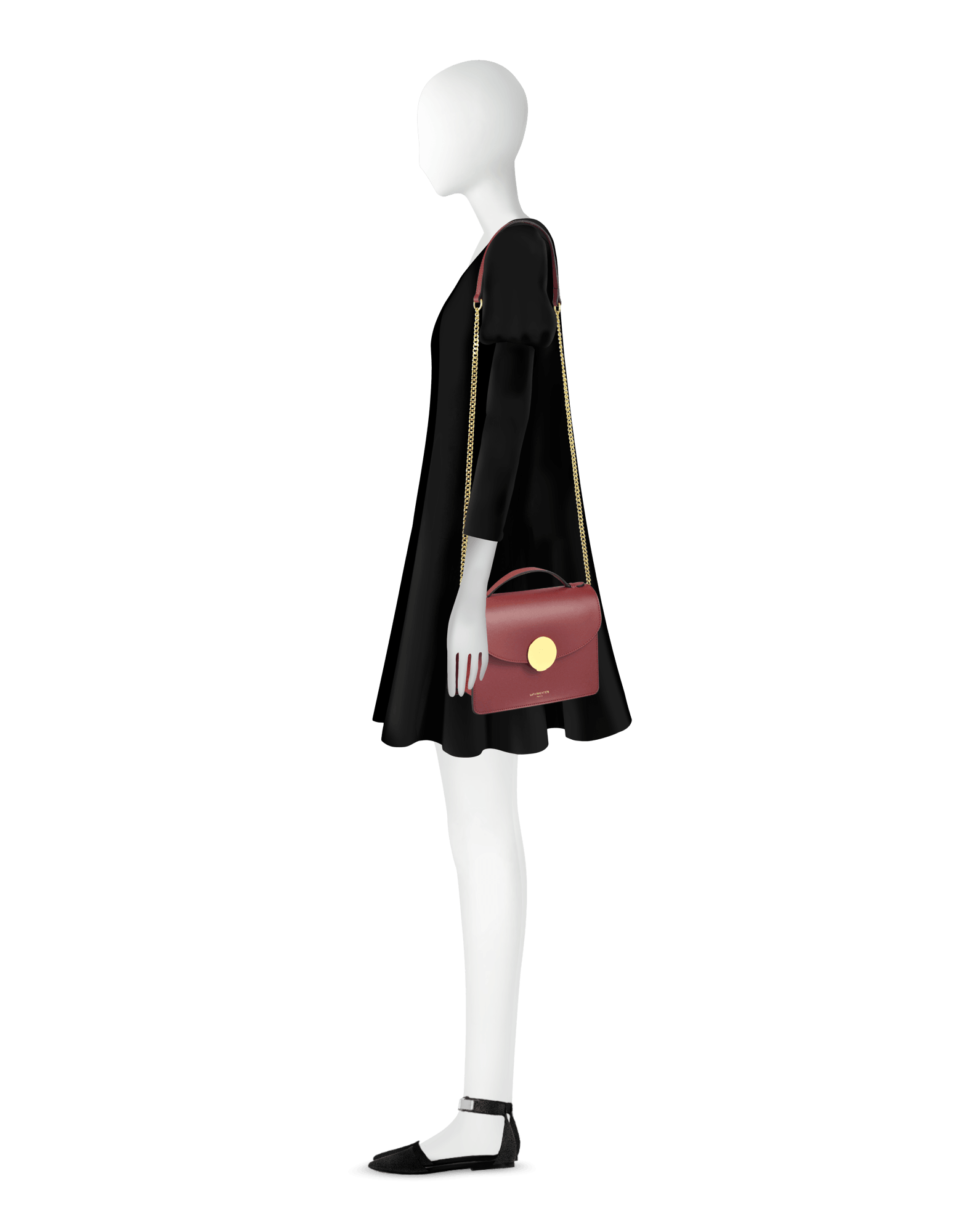 Top Handle Shoulder Bag | LePARMENTIER Luxury Bags