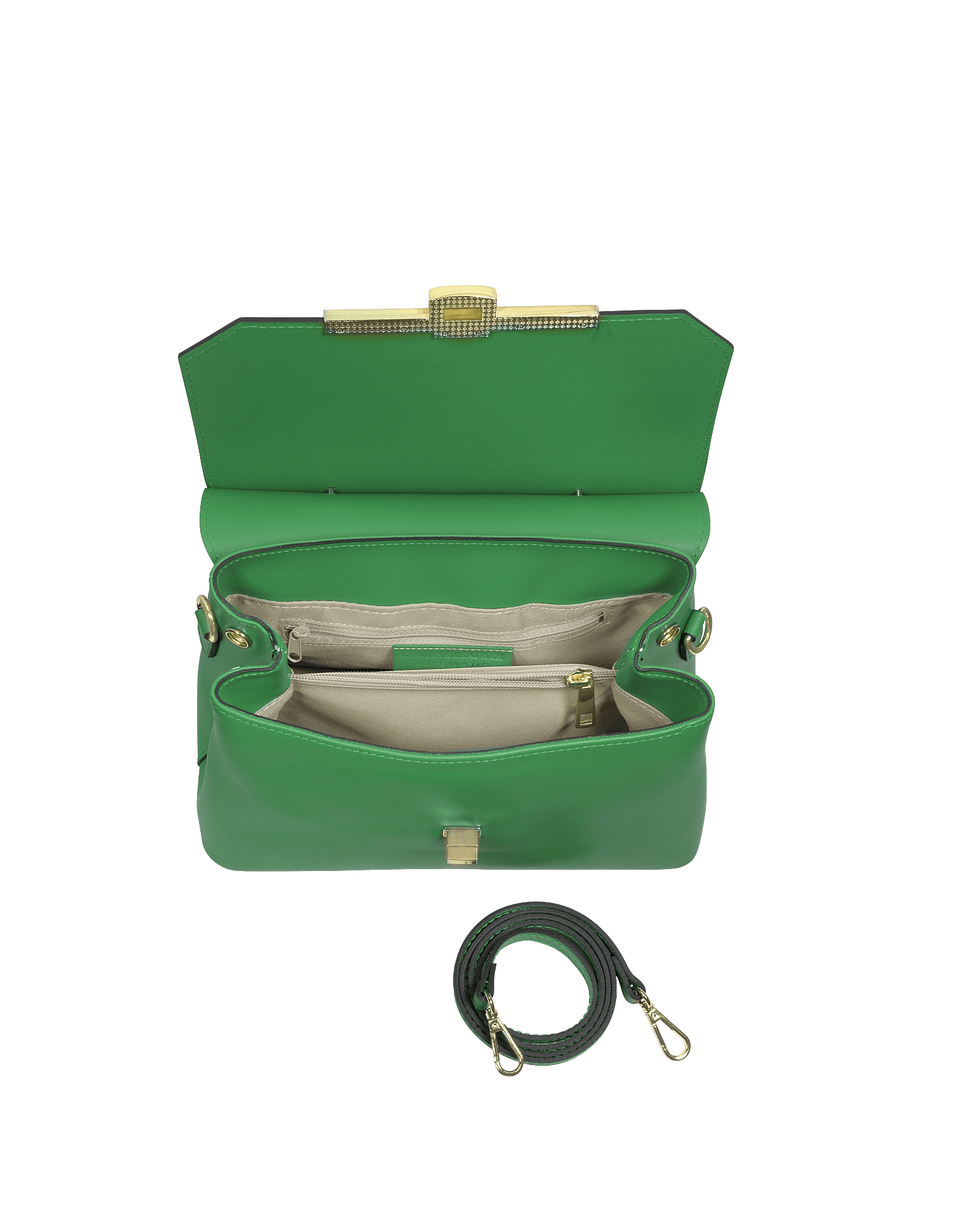 Atlanta Top Handle Satchel Bag w/Shoulder Strap