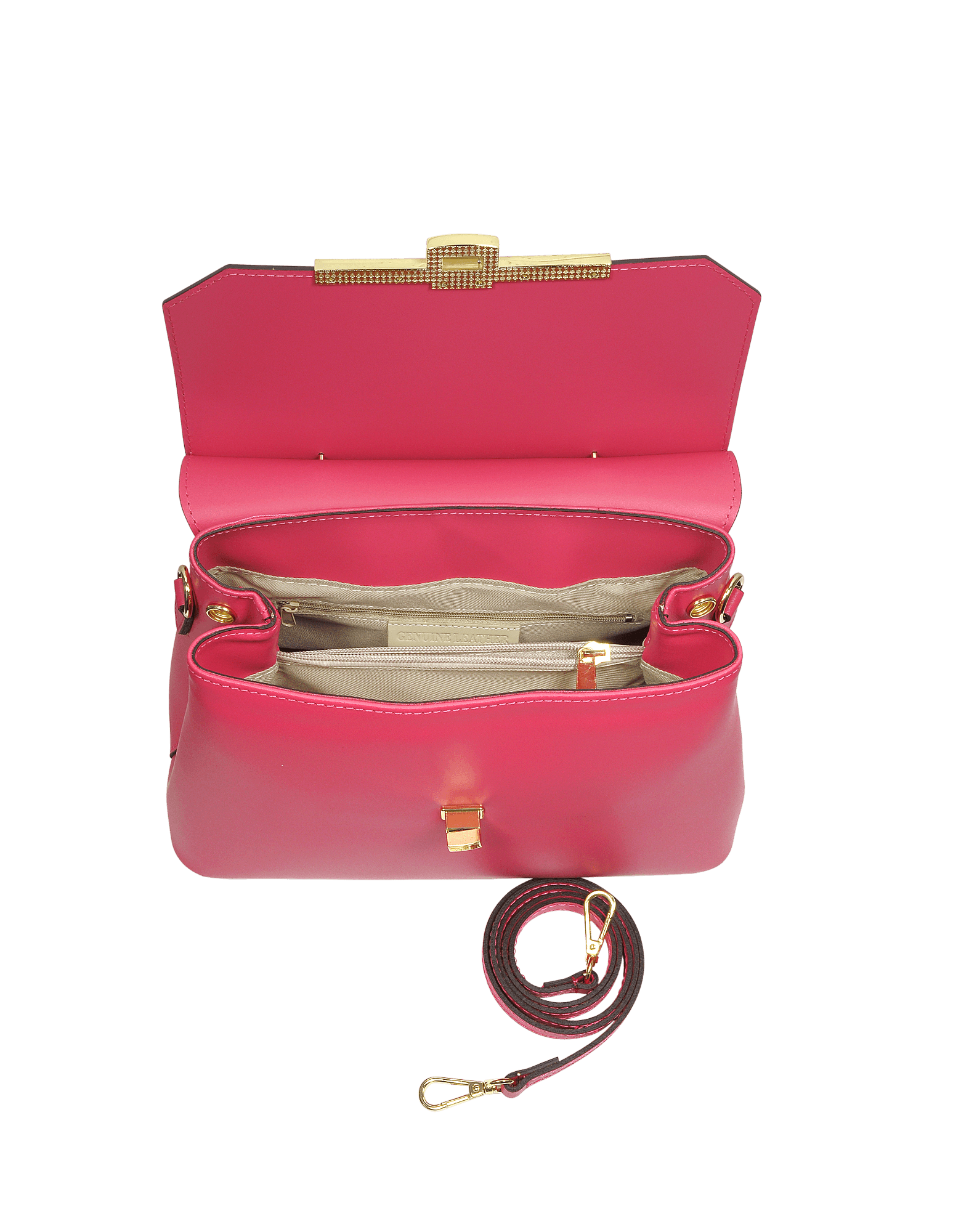 Atlanta Top Handle Satchel Bag w/Shoulder Strap