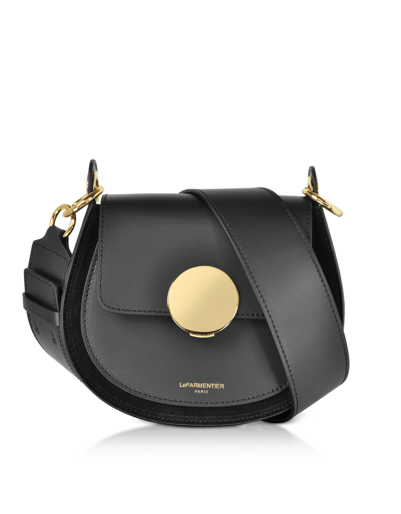 Yucca Suede and Leather Shoulder Bag