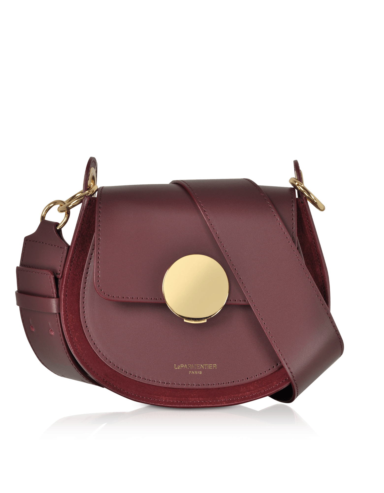 Yucca Suede and Leather Shoulder Bag