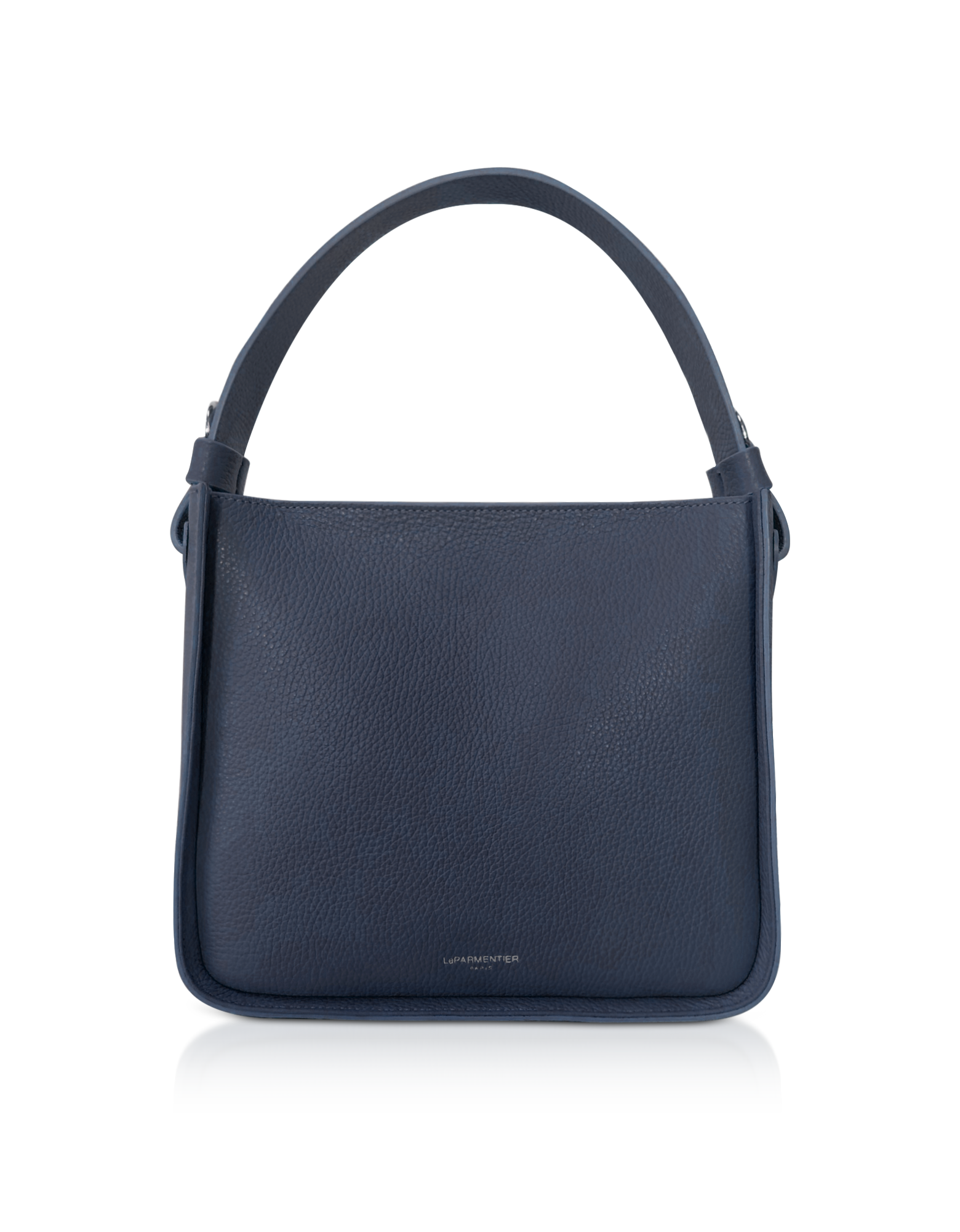 Duplo Medium Hammered Leather Top Handle bag