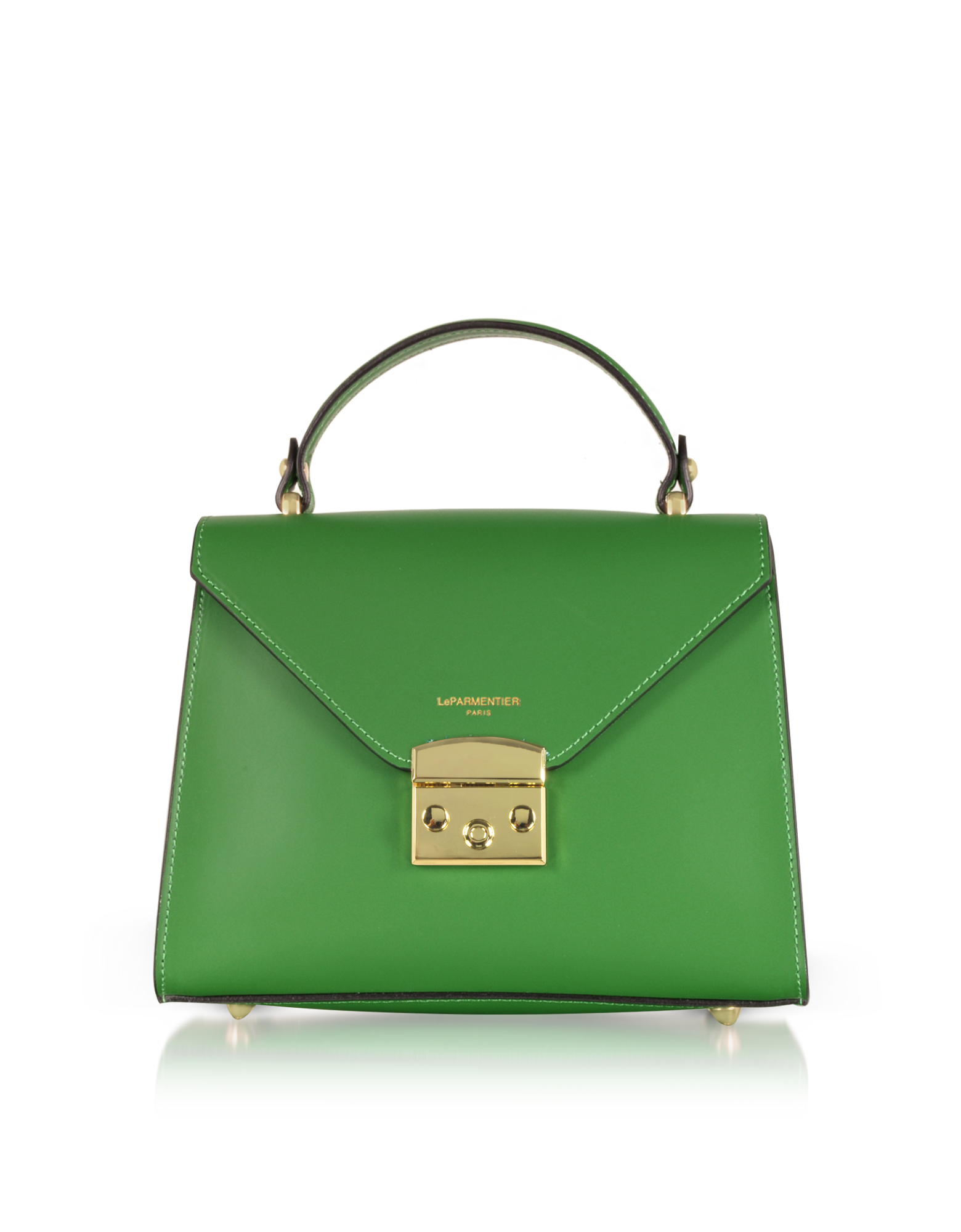 Peggy Leather Top Handle Satchel Bag