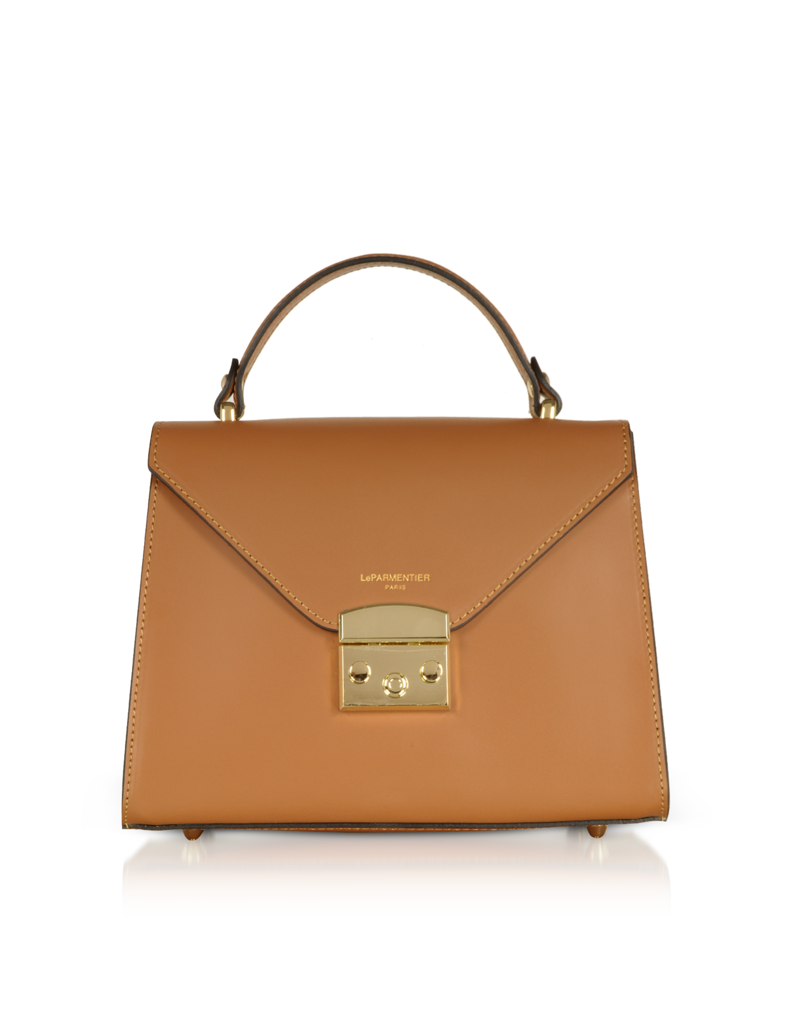 Peggy Leather Top Handle Satchel Bag