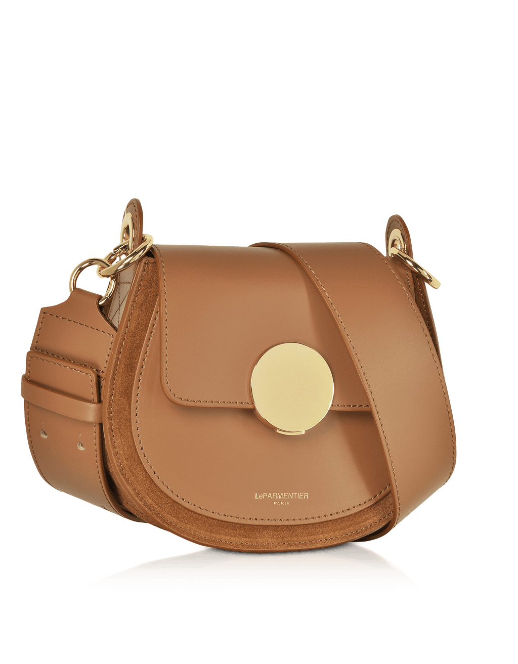 Yucca Suede and Leather Shoulder Bag