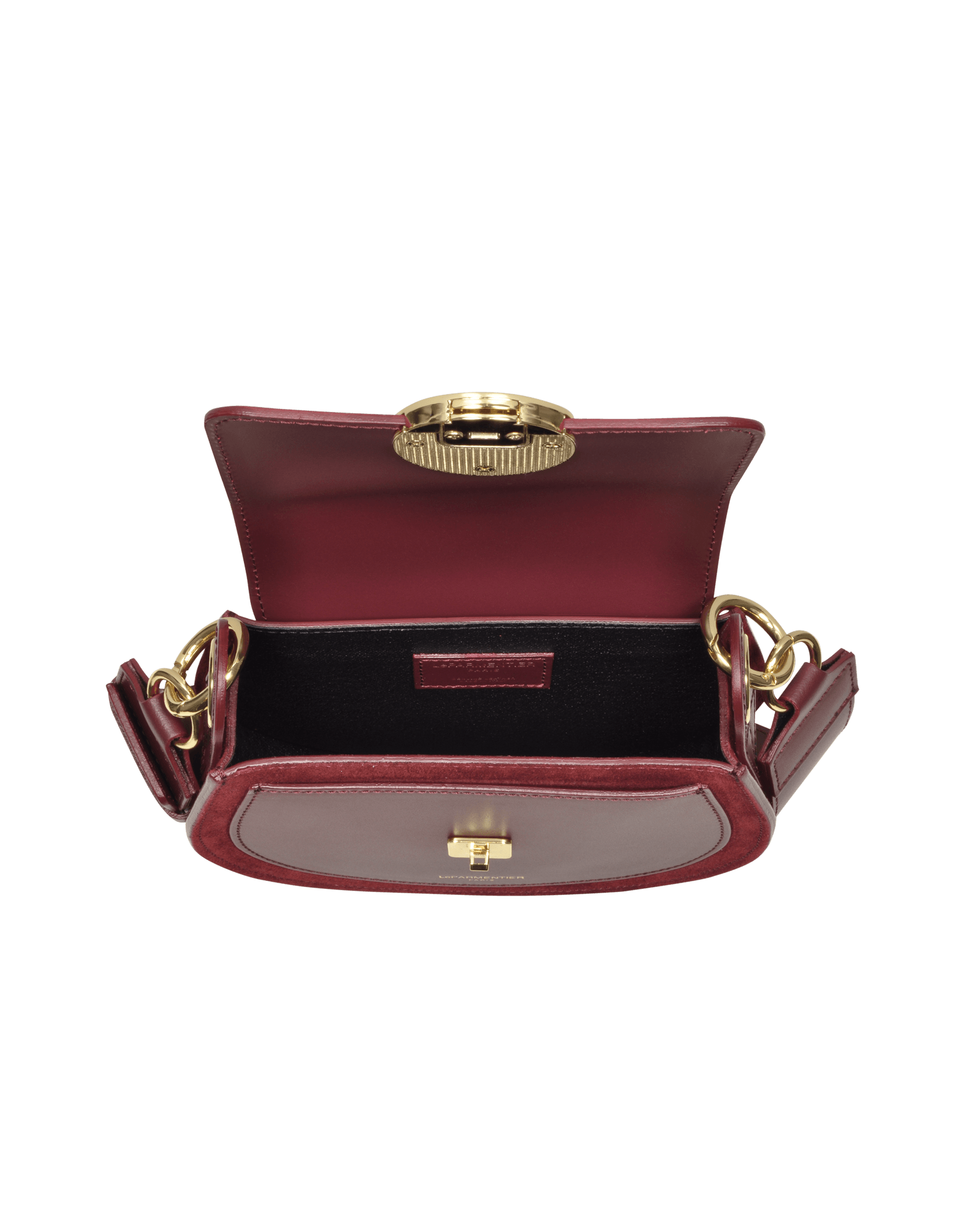 Yucca Suede and Leather Shoulder Bag