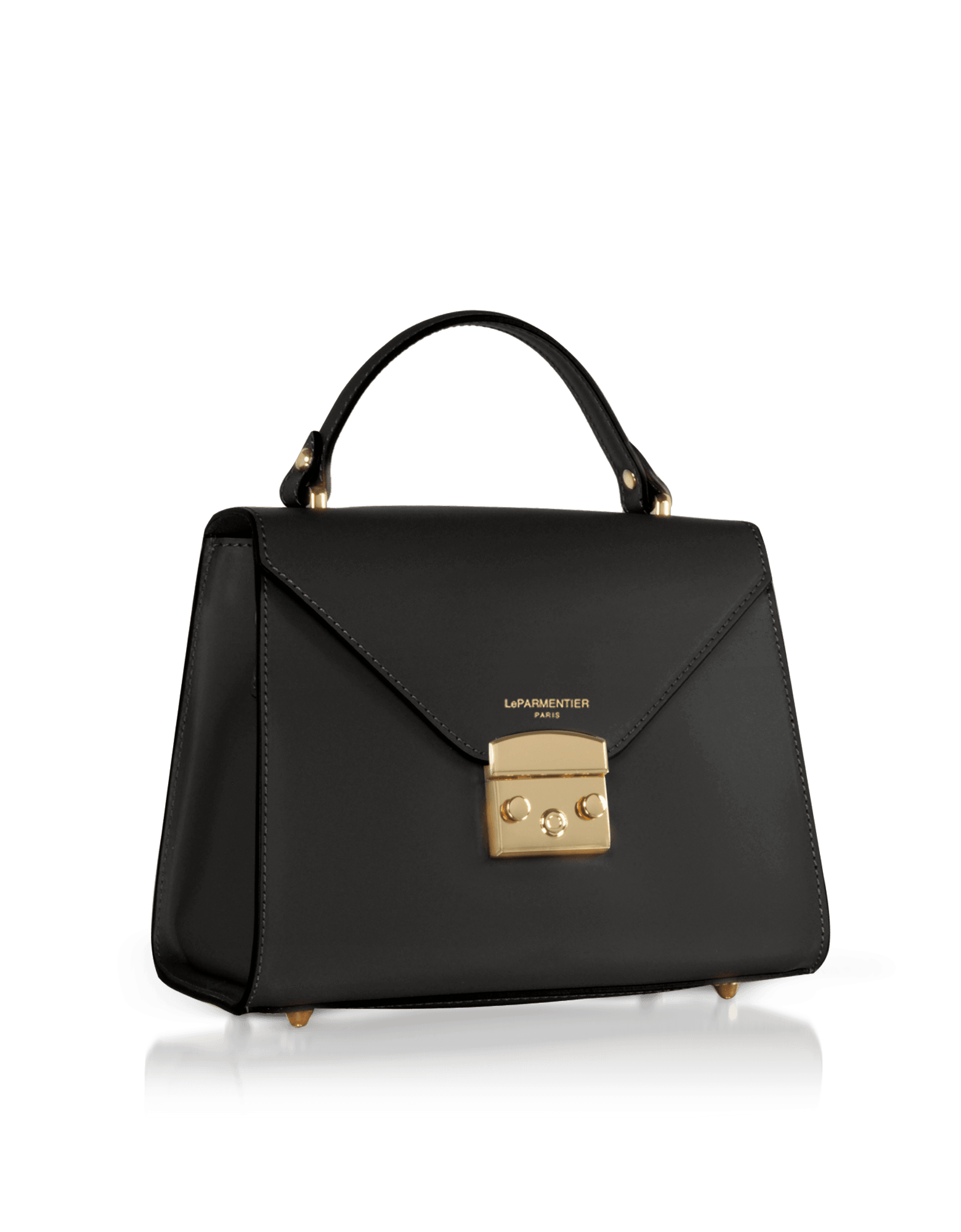 Peggy Leather Top Handle Satchel Bag