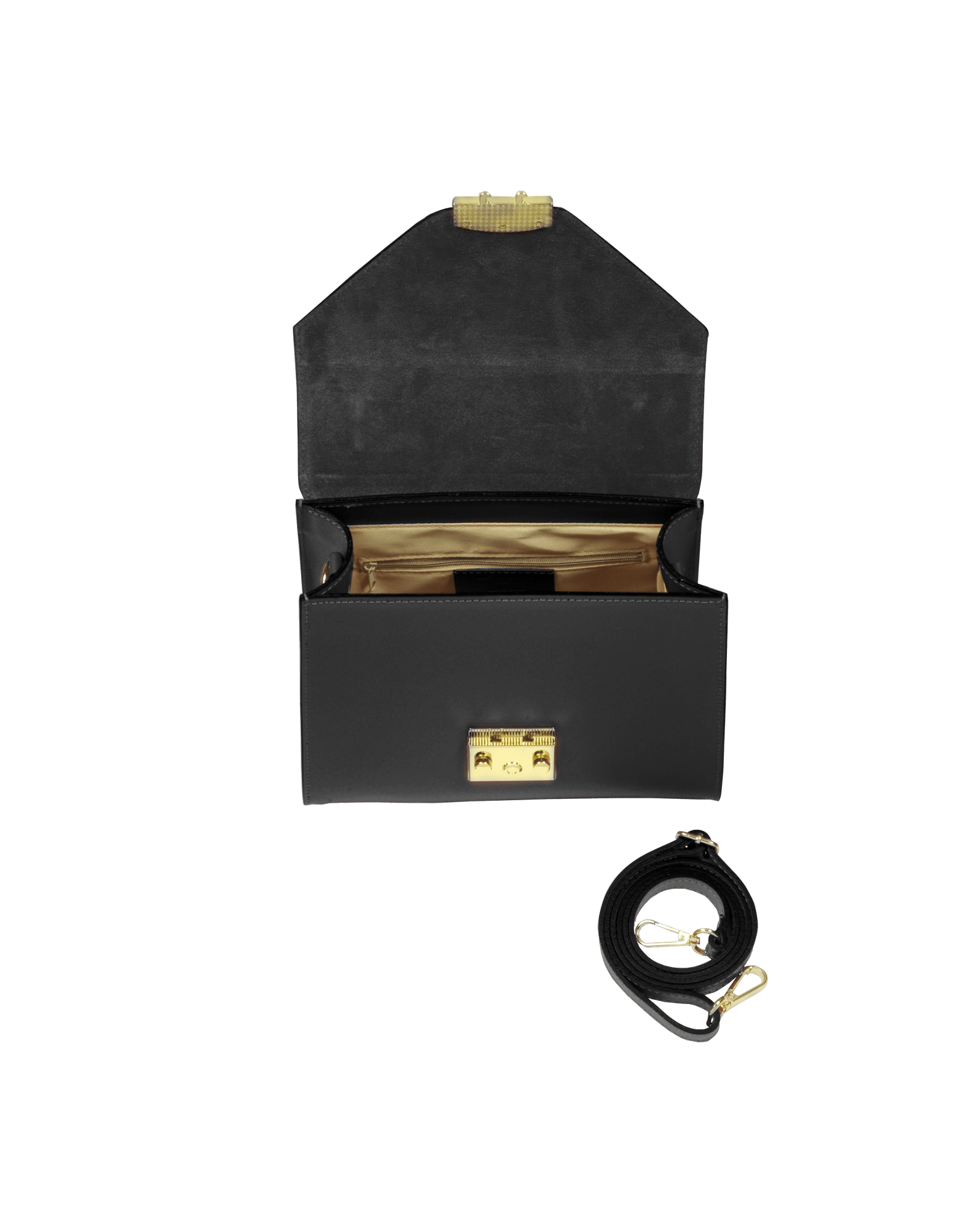 Peggy Leather Top Handle Satchel Bag