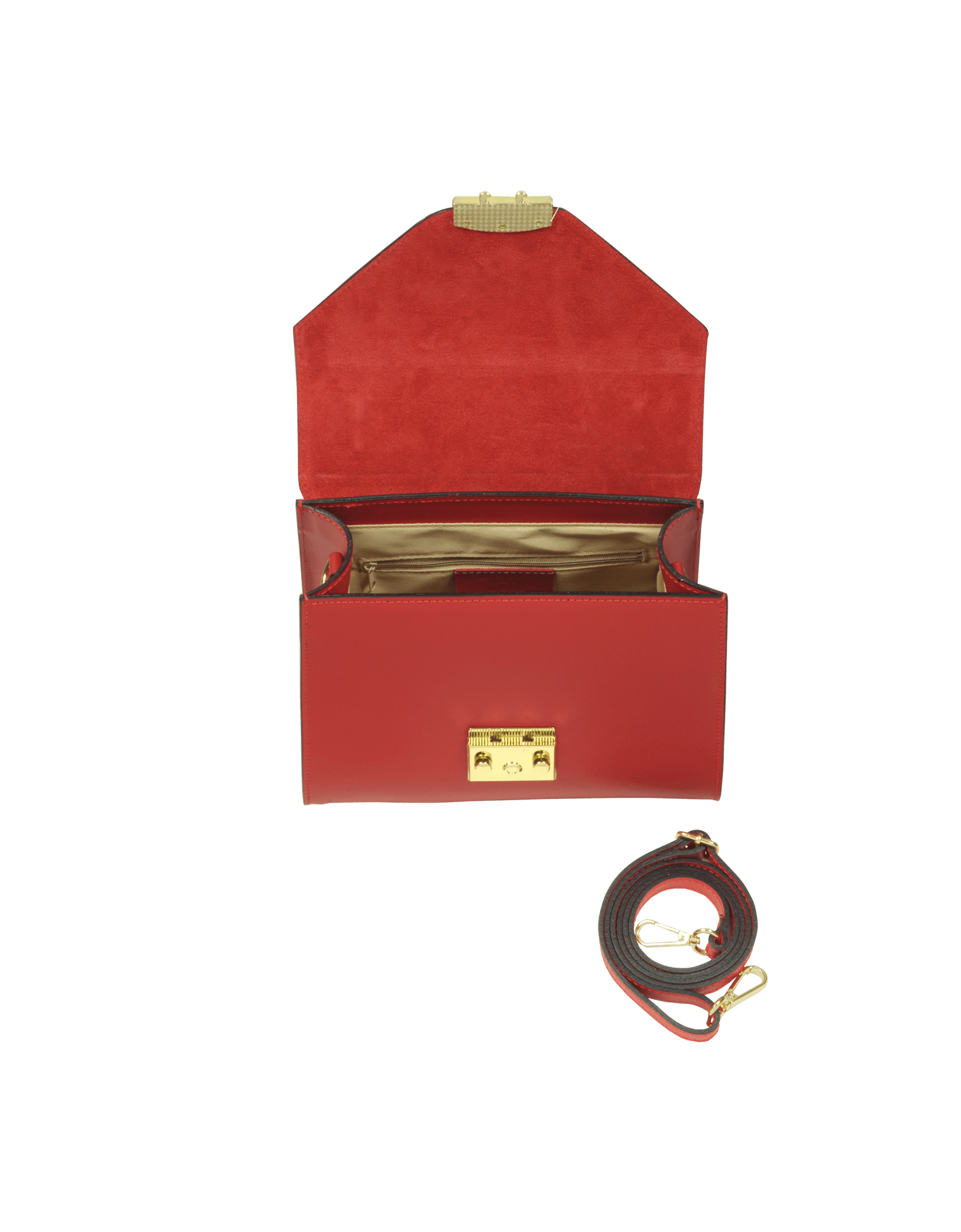 Peggy Leather Top Handle Satchel Bag