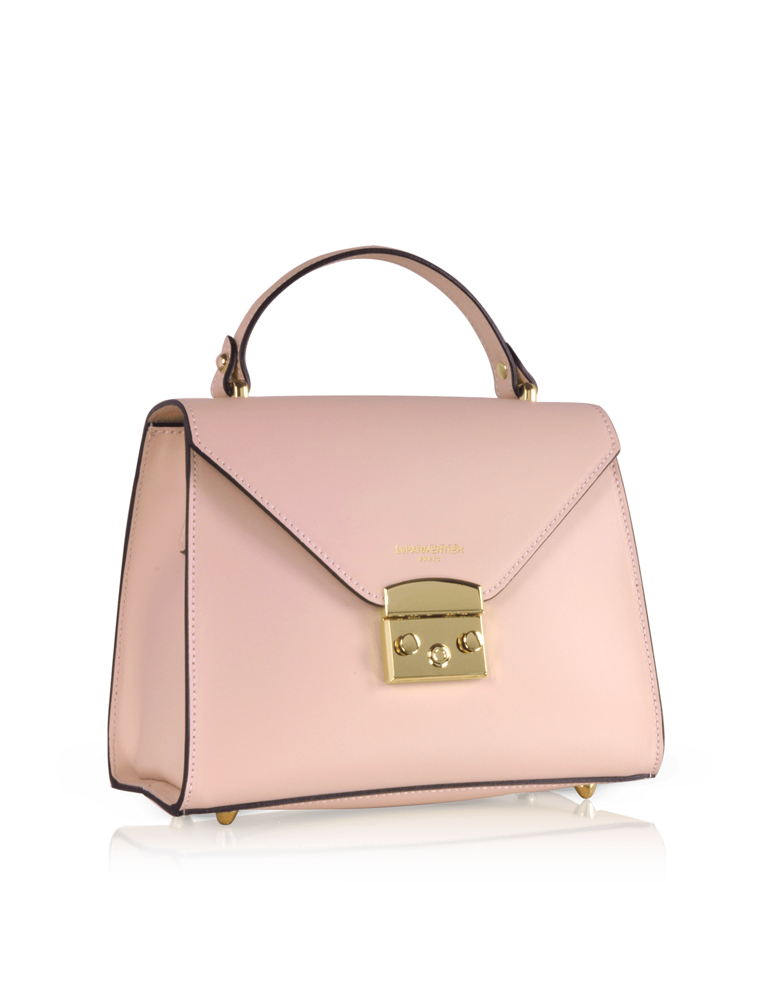 Peggy Leather Top Handle Satchel Bag