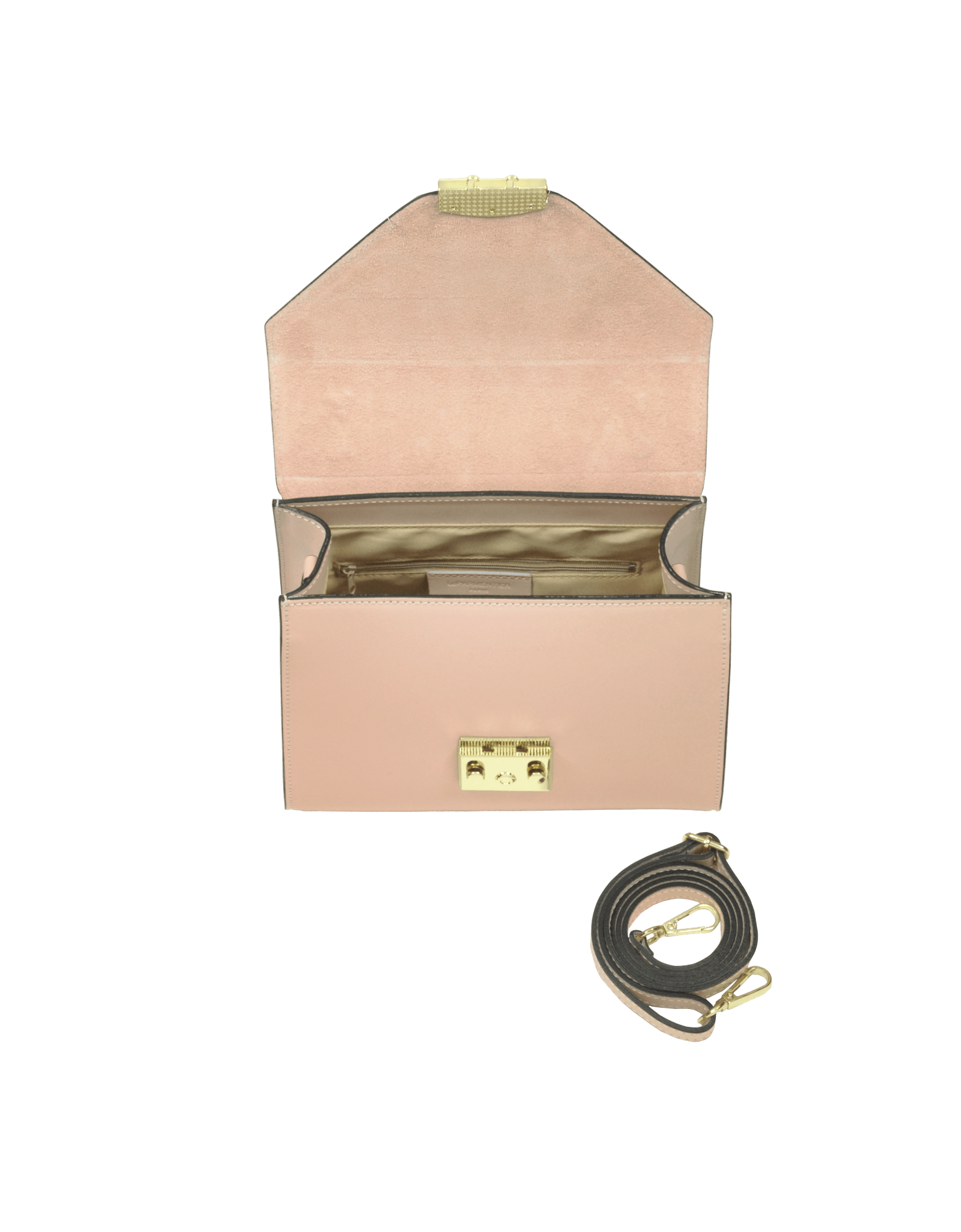 Peggy Leather Top Handle Satchel Bag