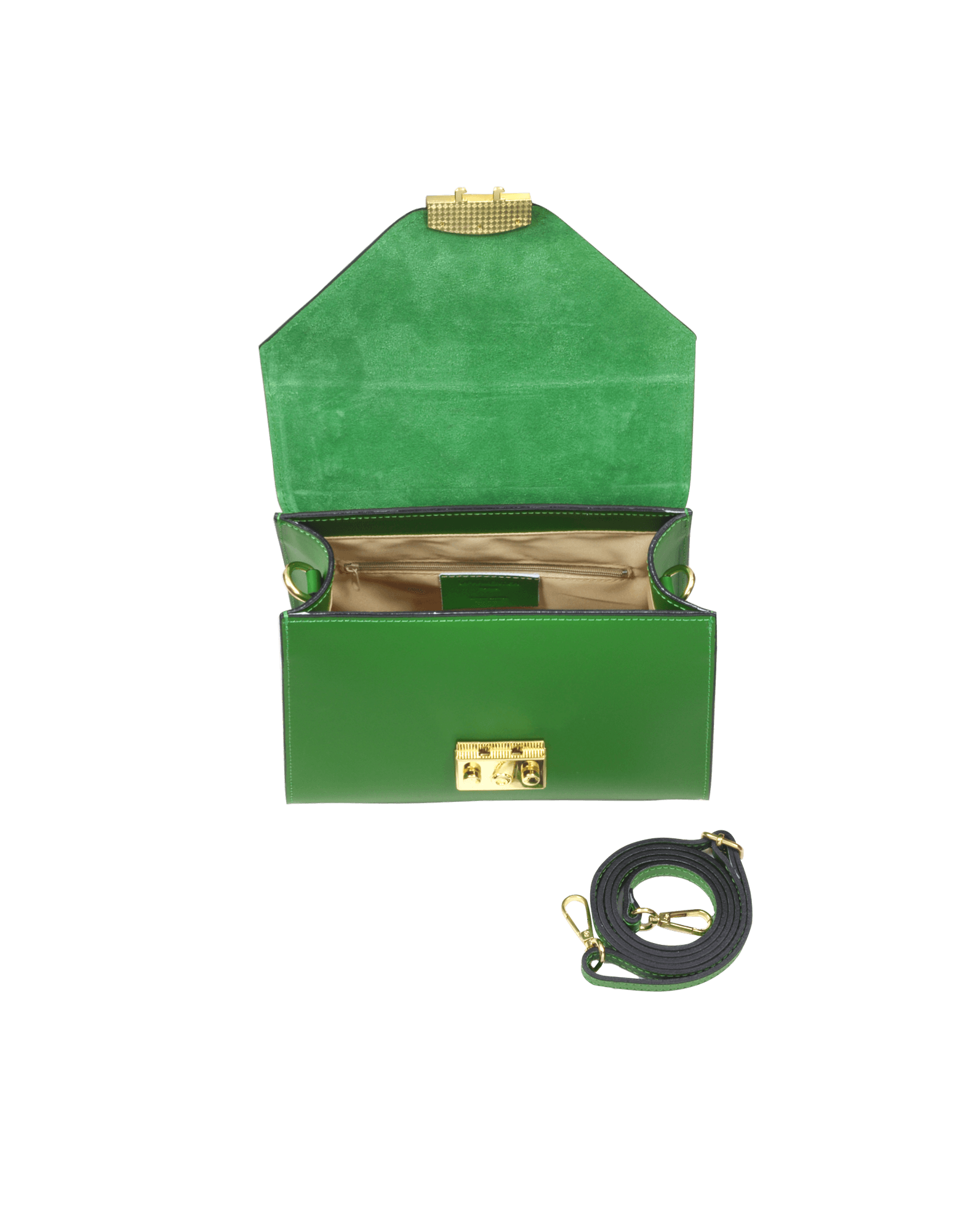 Peggy Leather Top Handle Satchel Bag