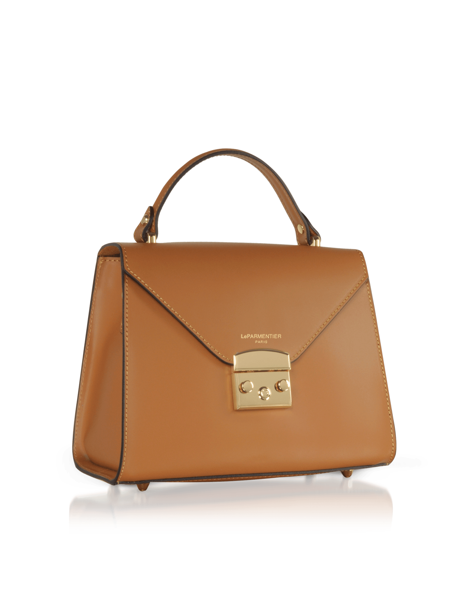 Peggy Leather Top Handle Satchel Bag