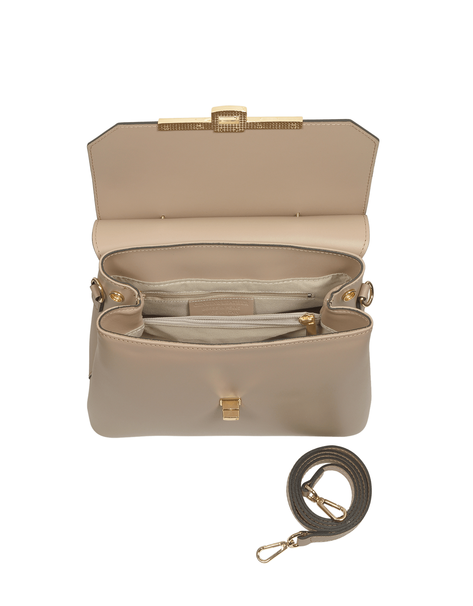 Atlanta Top Handle Satchel Bag w/Shoulder Strap