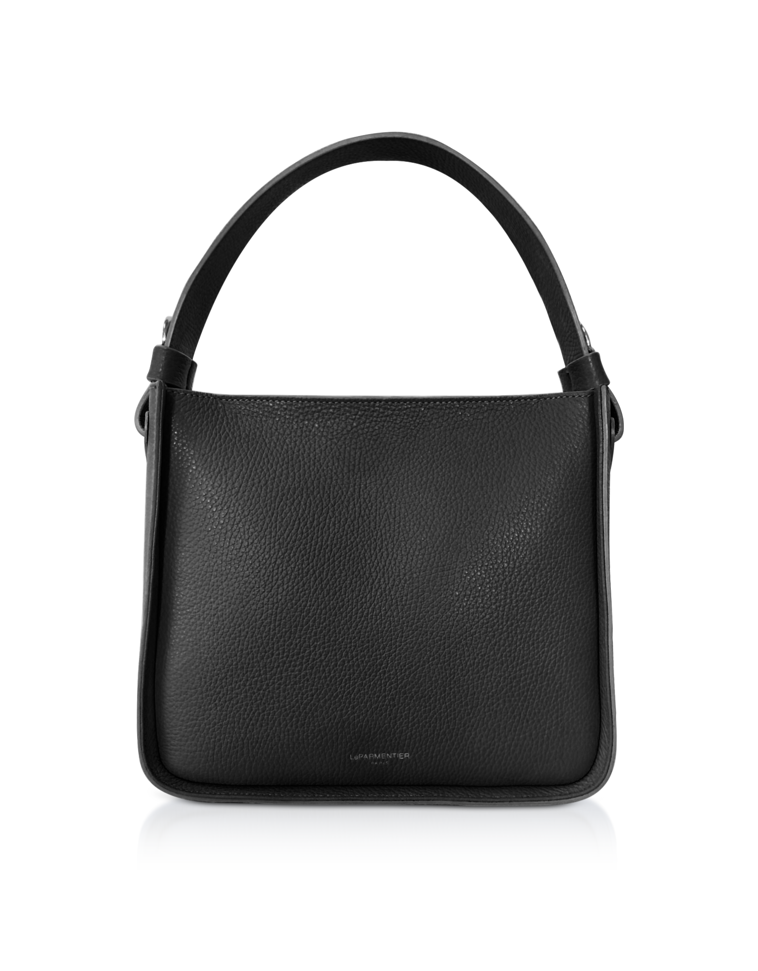 Duplo Medium Hammered Leather Top Handle bag